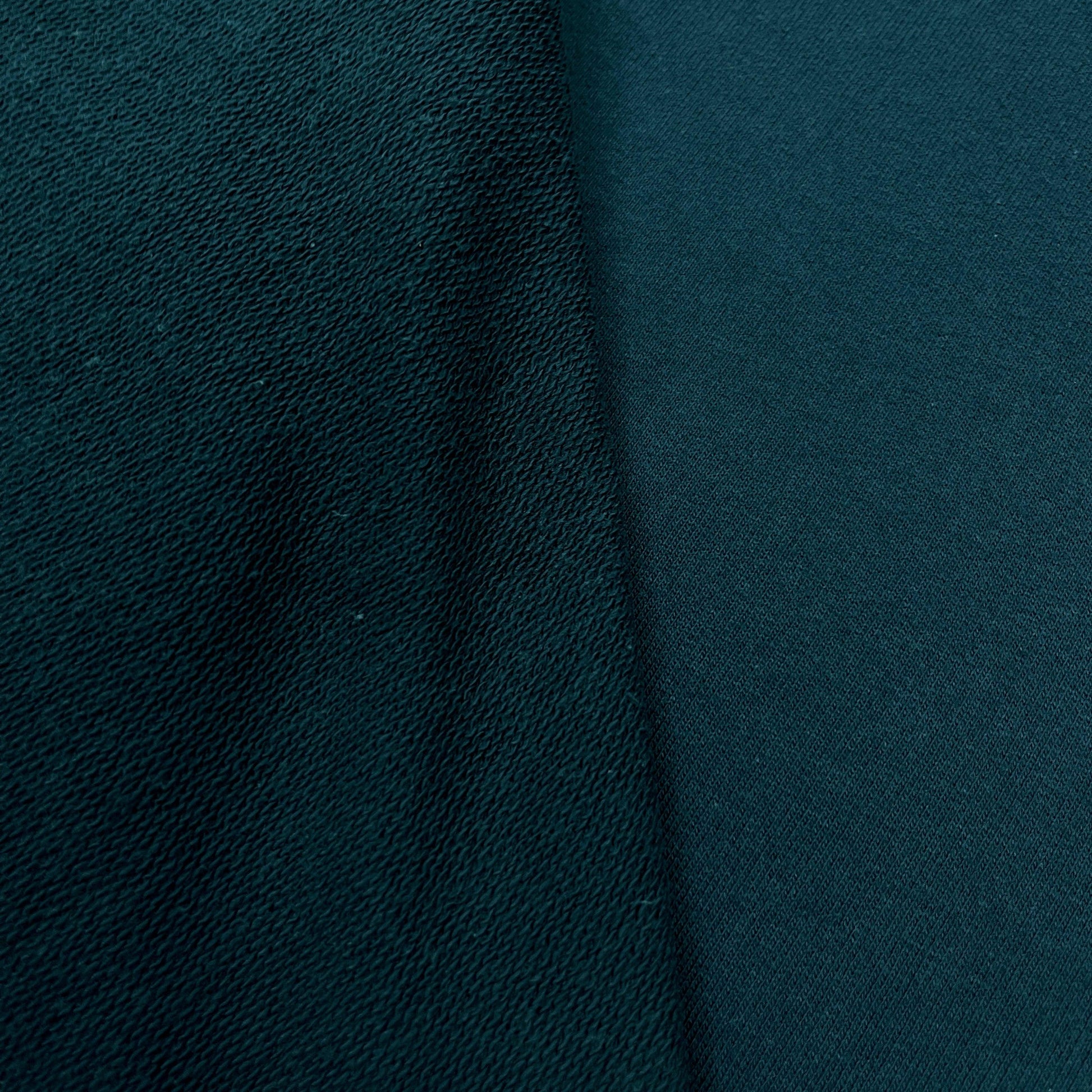 Reflection Pond Medium Weight Organic Cotton French Terry Fabric - Grown in the USA - Nature's Fabrics