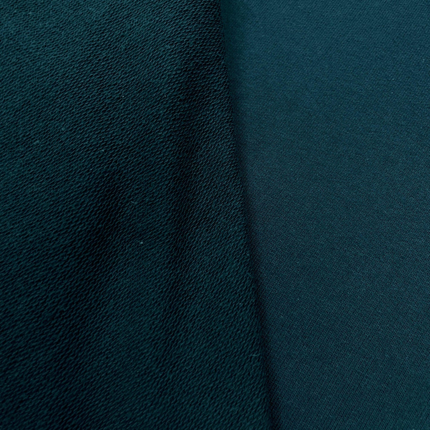 Reflection Pond Medium Weight Organic Cotton French Terry Fabric - Grown in the USA - Nature's Fabrics