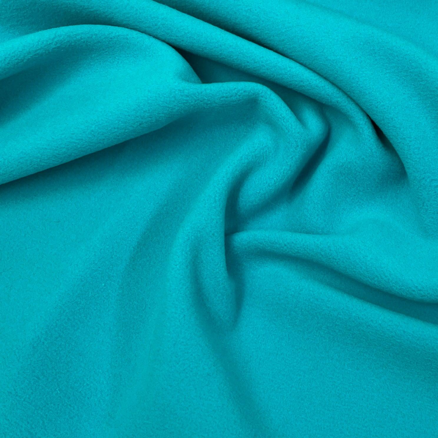 Sea Mist Polyester Fleece Fabric