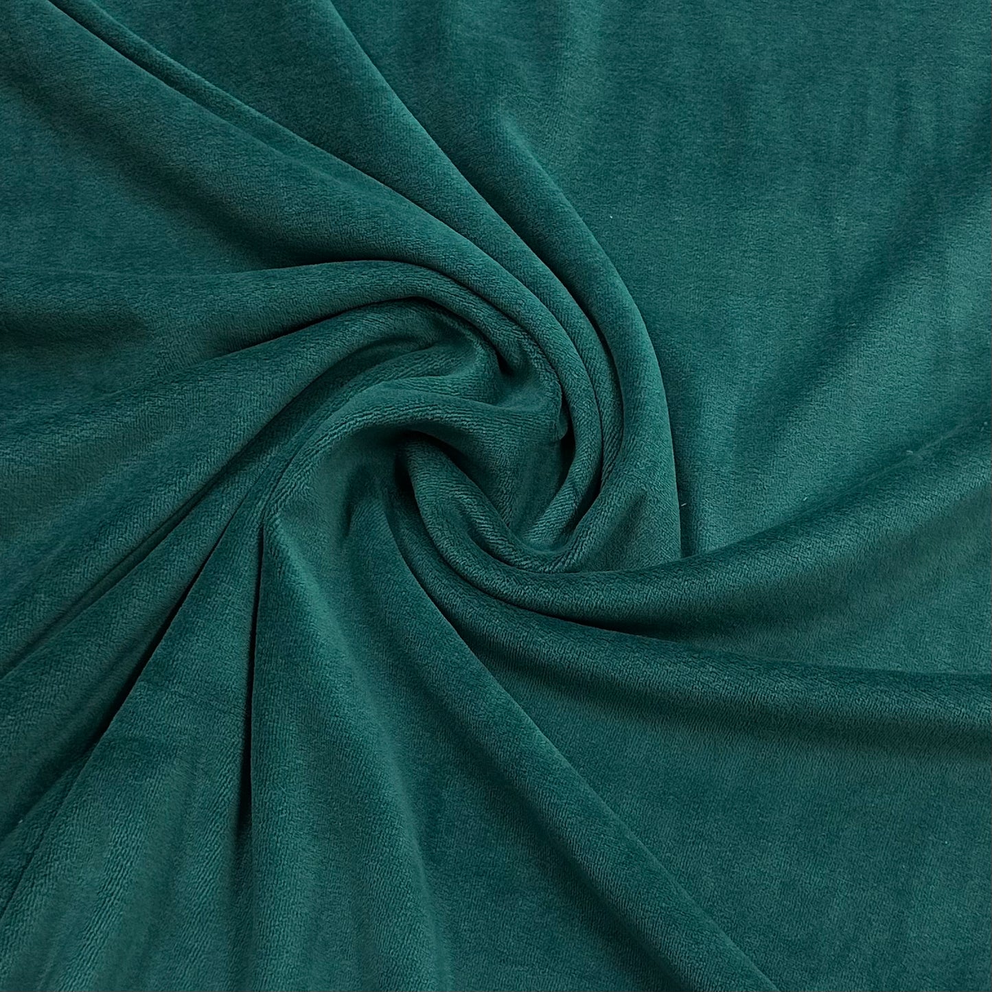 Spruce Organic Cotton Velour Fabric, $10.59/yd, 15 yards - Nature's Fabrics
