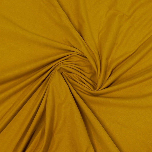Sunflower Cotton Jersey Fabric - Nature's Fabrics