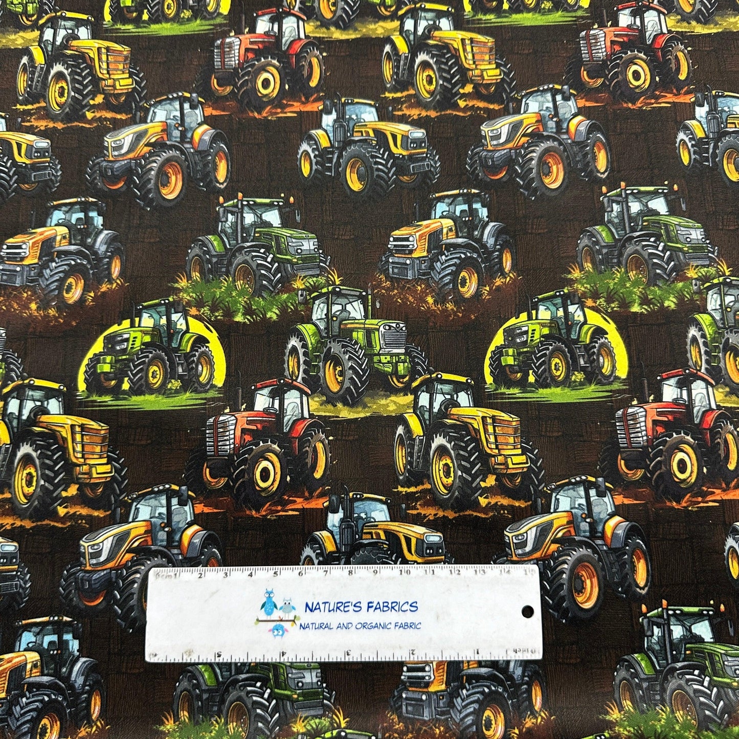 Tractors 1 mil PUL Fabric - Made in the USA - Nature's Fabrics