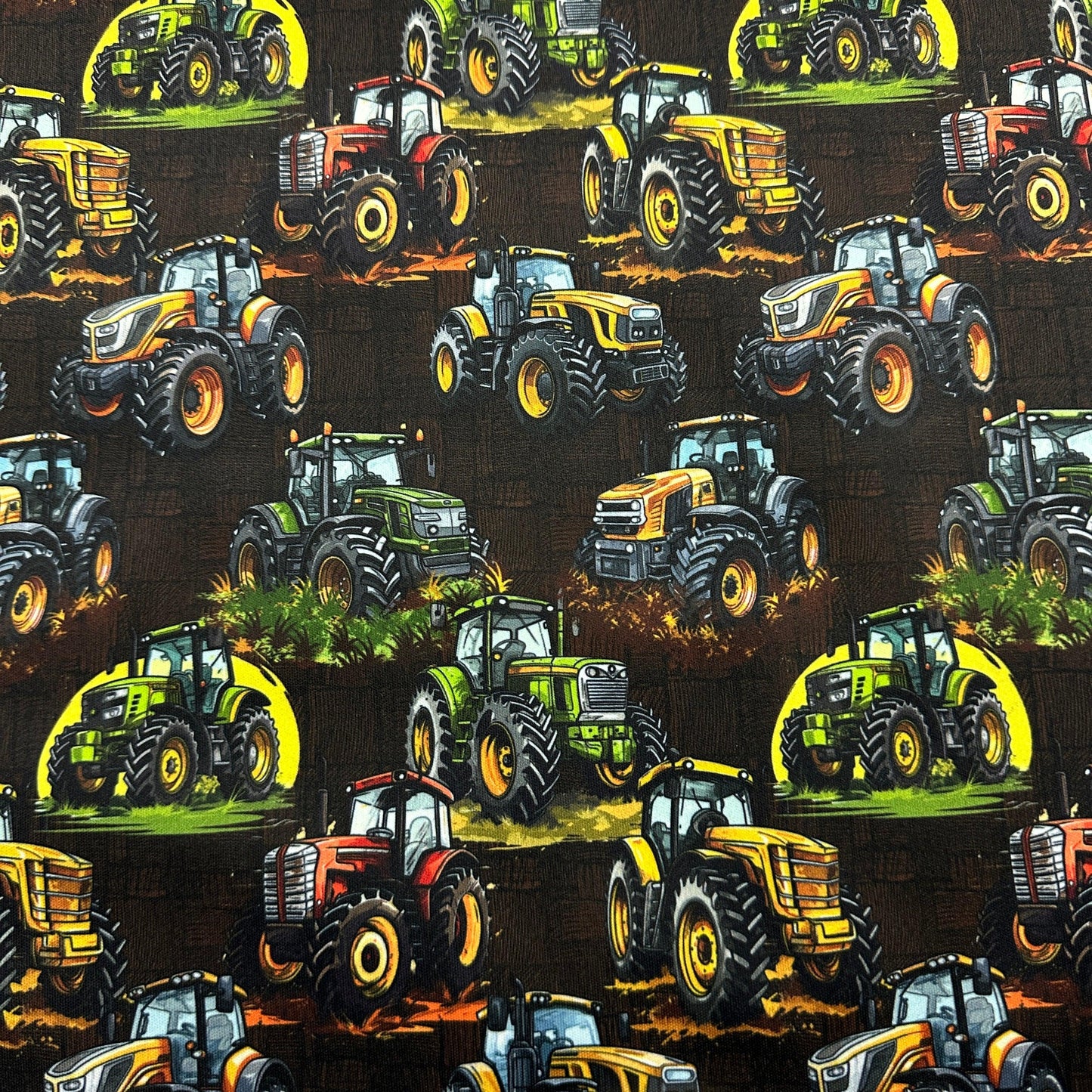 Tractors 1 mil PUL Fabric - Made in the USA - Nature's Fabrics