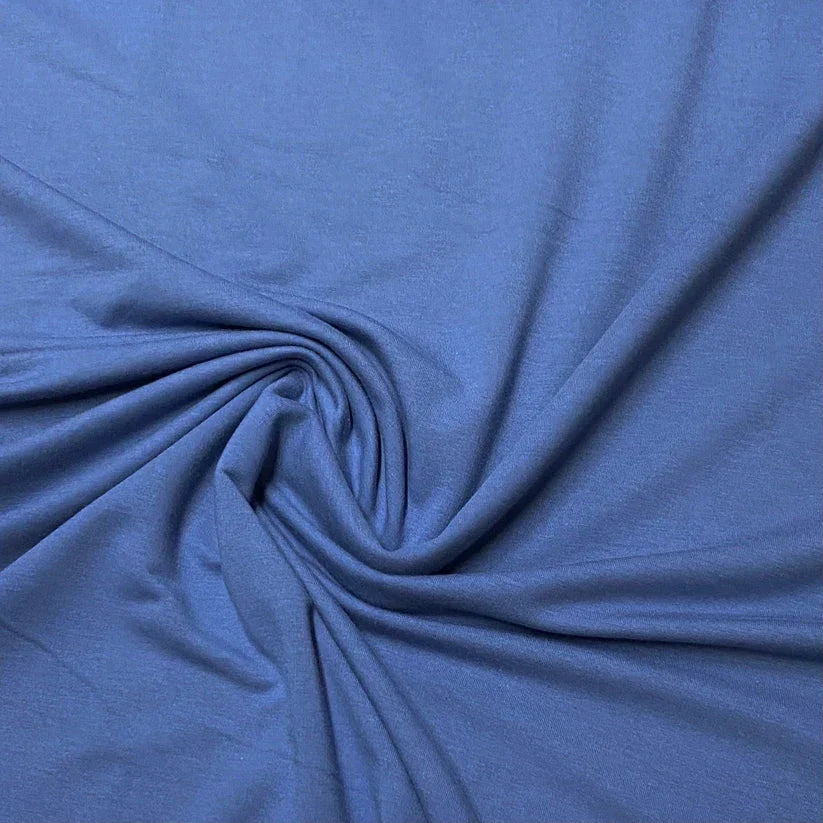 Wedgewood Bamboo/Spandex Rib Knit Fabric - Nature's Fabrics