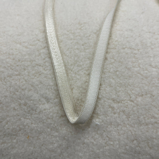 3/8" Ivory Bra Strap Elastic - Nature's Fabrics