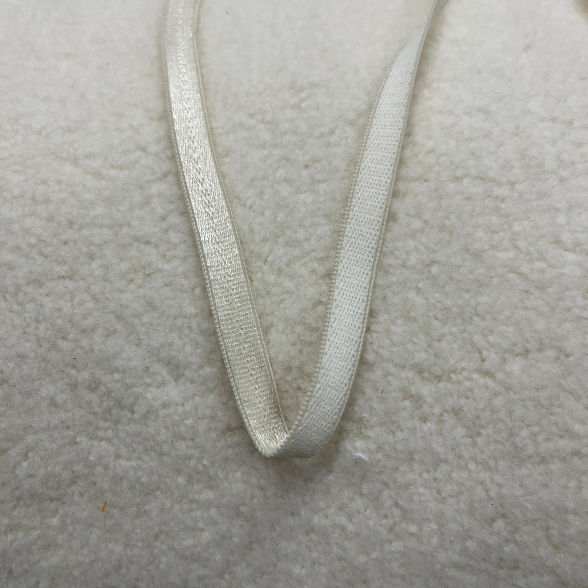 3/8" Ivory Bra Strap Elastic - Nature's Fabrics