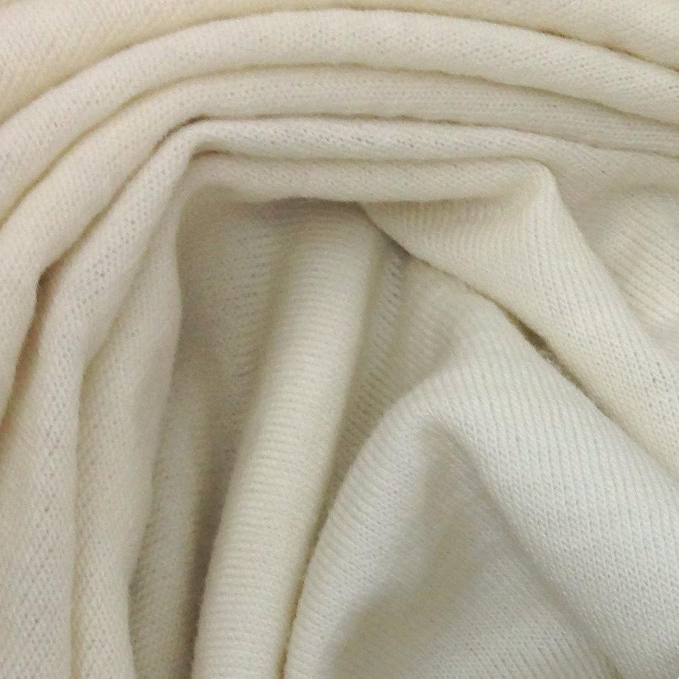 97% Organic Merino Wool and 3% Spandex Jersey Fabric - Feltable