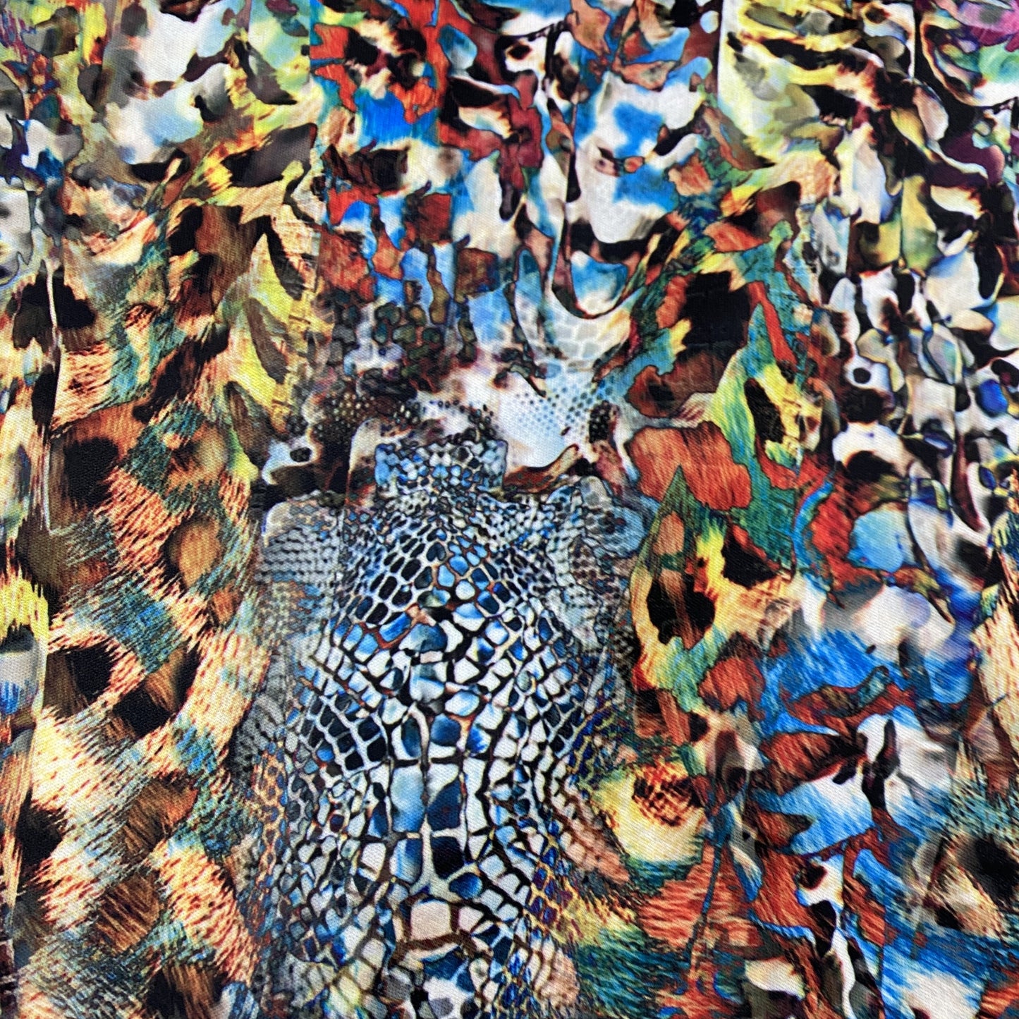 Animal Kaleidoscope 1 mil PUL Fabric - Made in the USA - Nature's Fabrics