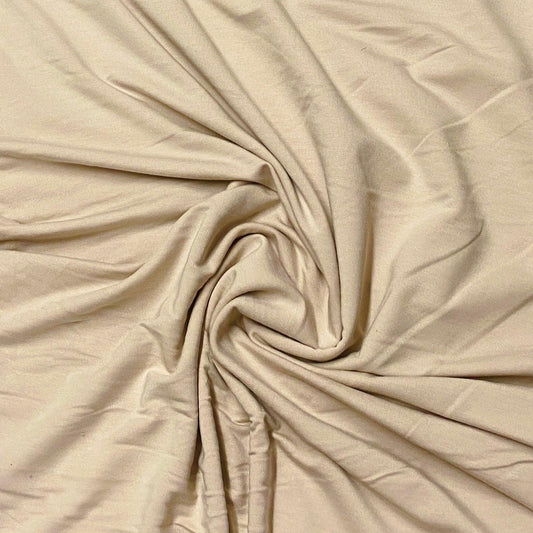 Biscotti Bamboo Stretch French Terry Fabric - Nature's Fabrics