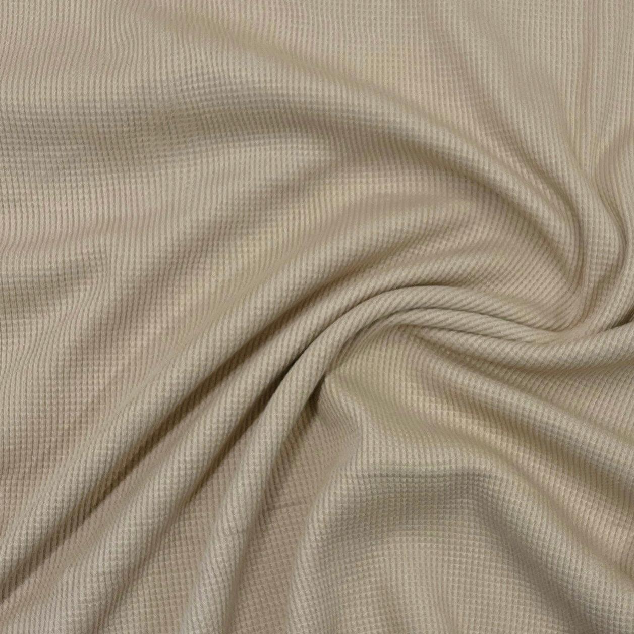 Biscotti Organic Cotton Waffle Thermal Fabric - Nature's Fabrics