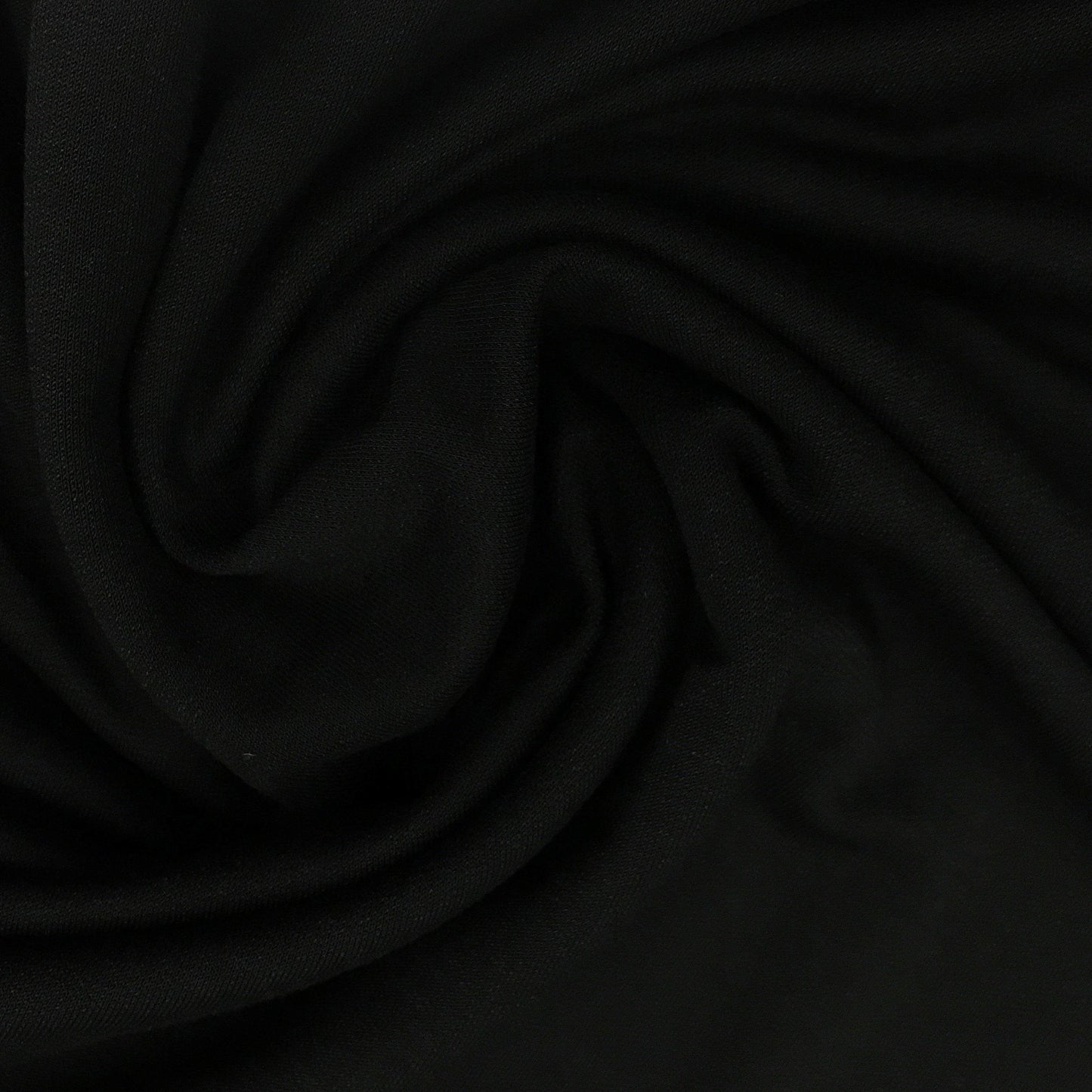 Black Bamboo Stretch Fleece Fabric - 320 GSM, $12.20/yd - Rolls - Nature's Fabrics