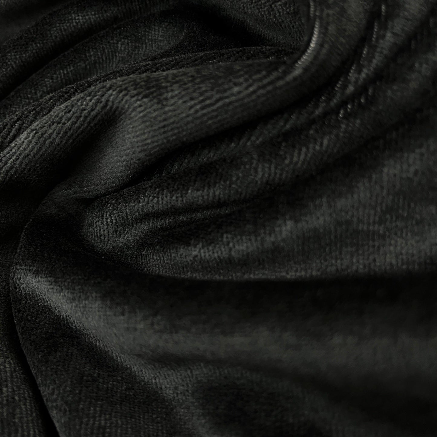 Black Bamboo Velour Fabric, $9.91/yd - Rolls - Nature's Fabrics