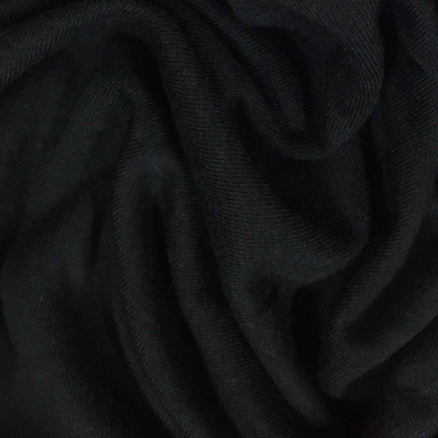 Black Bamboo/Spandex Jersey Fabric - 350 GSM - Nature's Fabrics