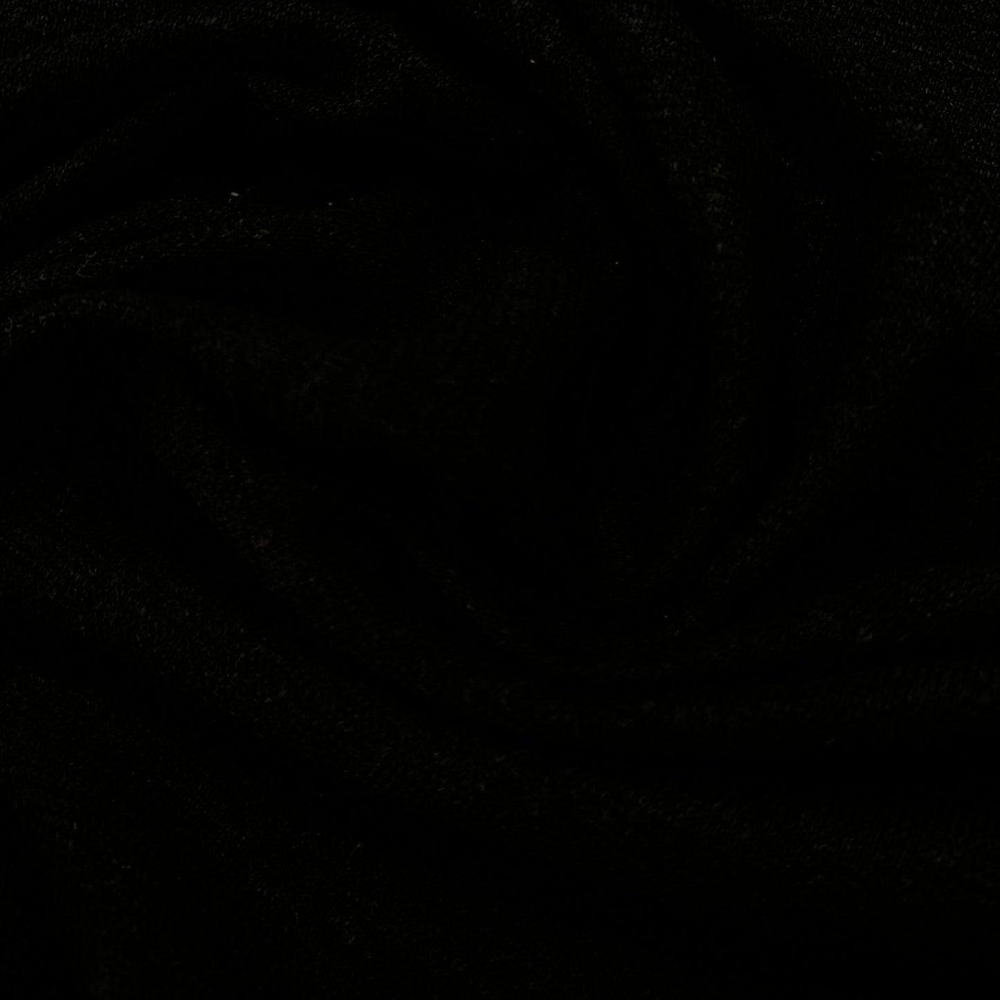 Black Linen Blend Jersey Fabric - Nature's Fabrics