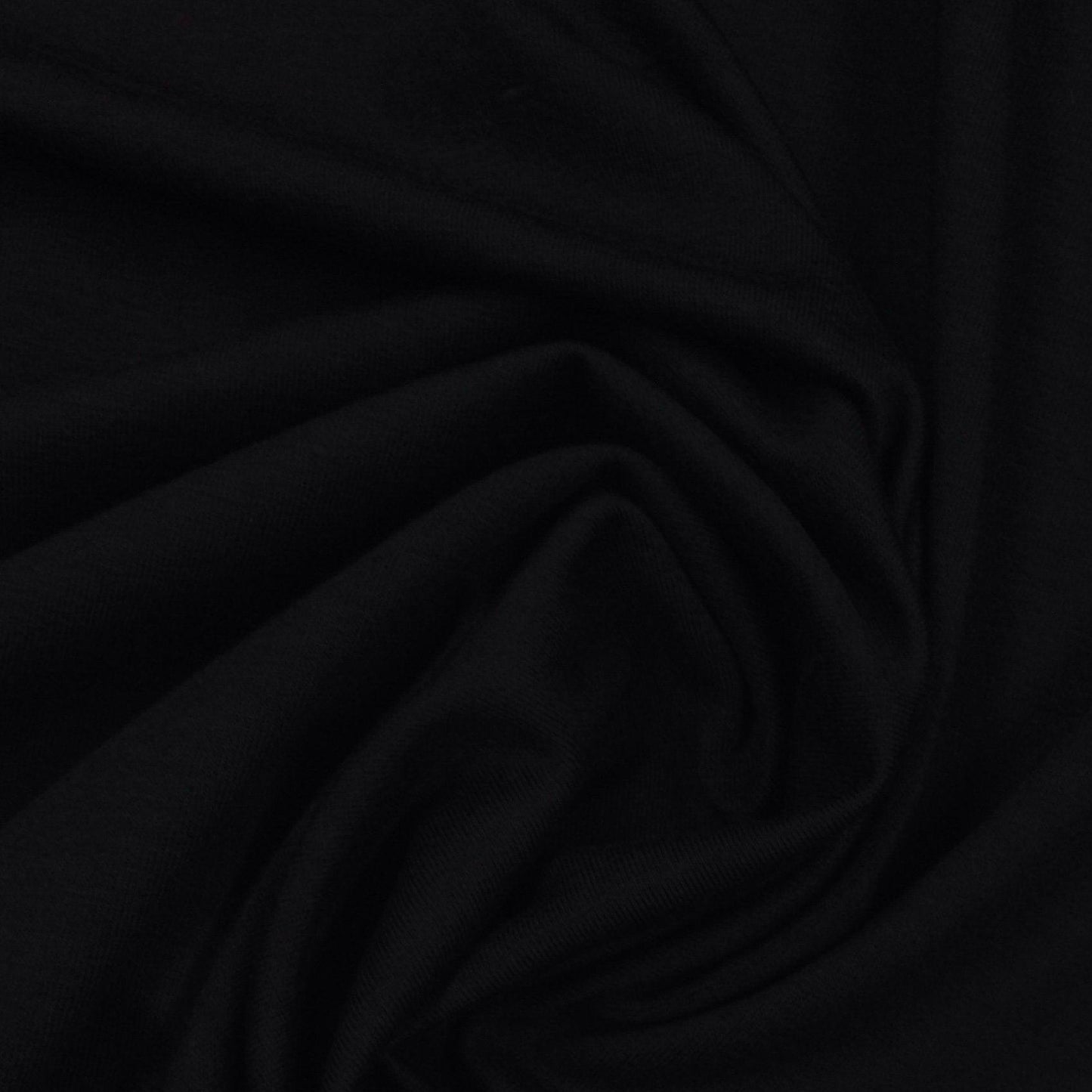 Black Tencel/Spandex Jersey Fabric - 200 GSM - Nature's Fabrics