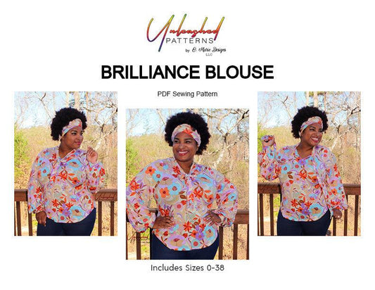 Brilliance Blouse - Nature's Fabrics