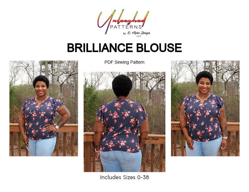 Brilliance Blouse - Nature's Fabrics