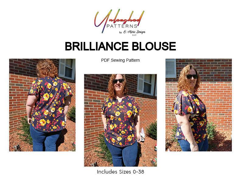 Brilliance Blouse - Nature's Fabrics