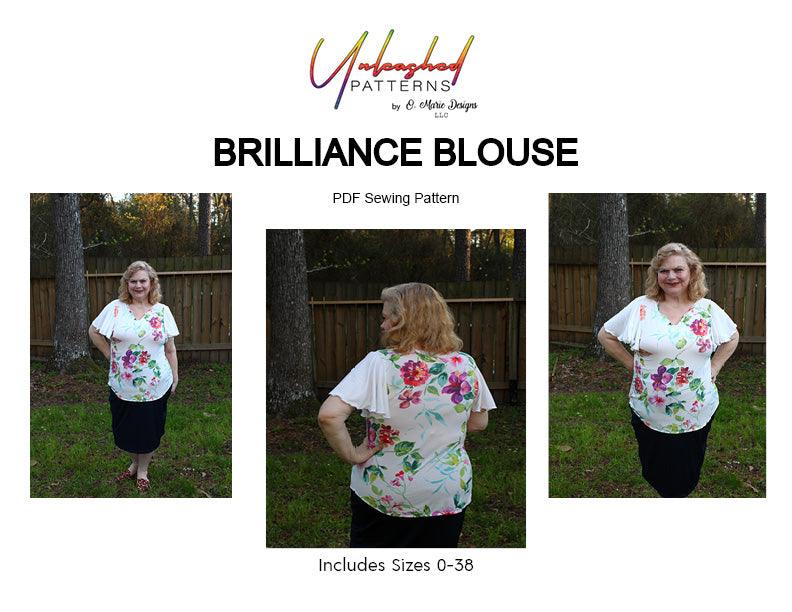 Brilliance Blouse - Nature's Fabrics