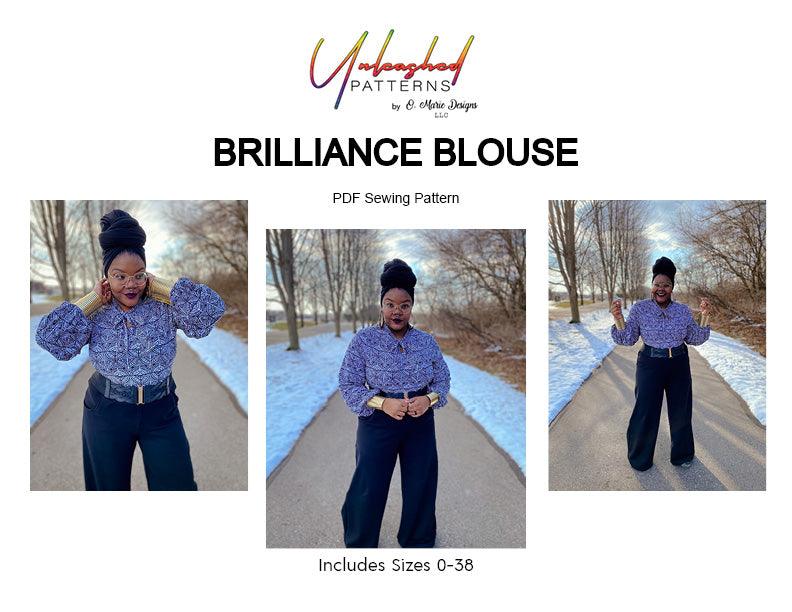 Brilliance Blouse - Nature's Fabrics