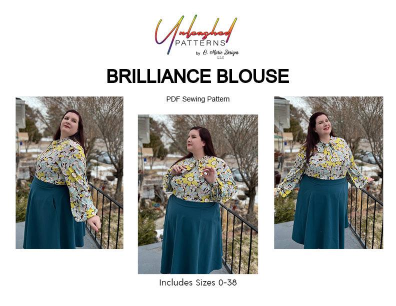 Brilliance Blouse - Nature's Fabrics