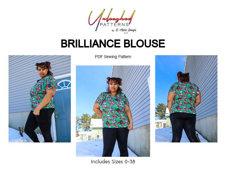 Brilliance Blouse - Nature's Fabrics