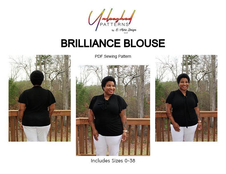 Brilliance Blouse - Nature's Fabrics