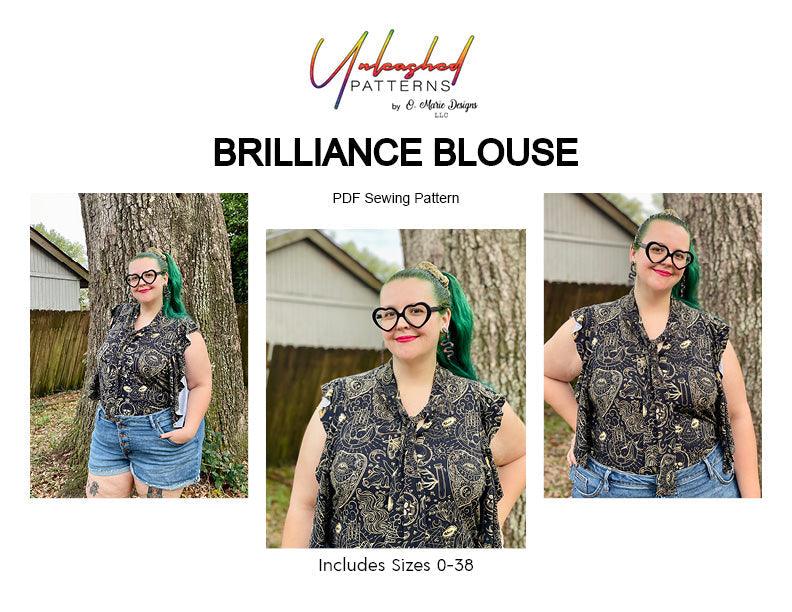 Brilliance Blouse - Nature's Fabrics