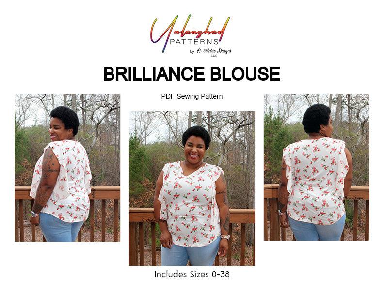 Brilliance Blouse - Nature's Fabrics