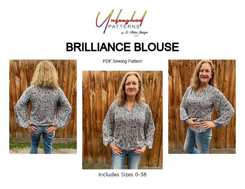 Brilliance Blouse - Nature's Fabrics