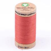 Burnt Coral Organic Cotton Thread Spool-4807 - Nature's Fabrics