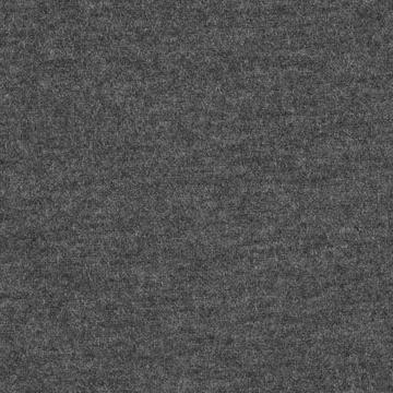 Close-up texture of Nature's Fabrics charcoal grey wool fabric.