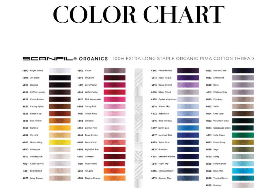 Chateau Gray Organic Cotton Thread Spool-4831 - Nature's Fabrics