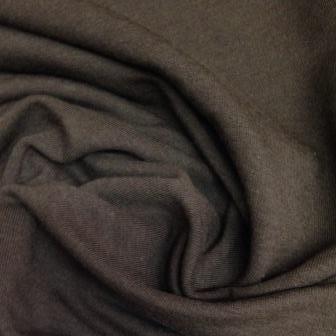 Close-up of draped brown natural fabric from Nature's Fabrics
