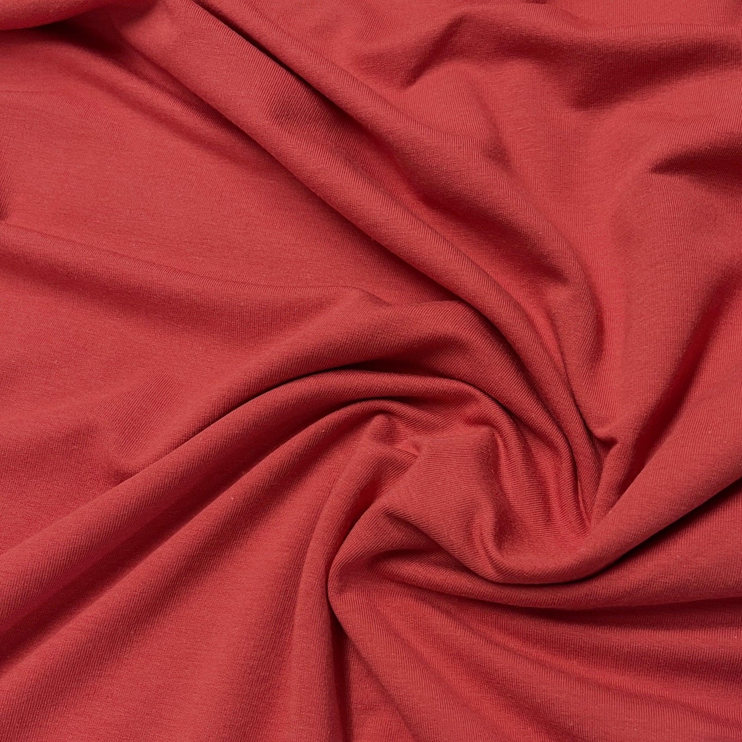 Coral Reef Bamboo Stretch French Terry Fabric - Nature's Fabrics