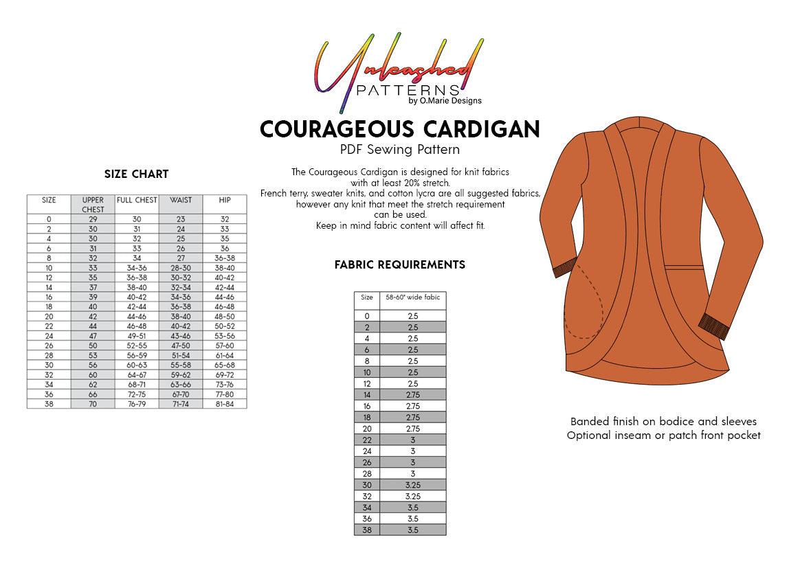 Courageous Cardigan - Nature's Fabrics