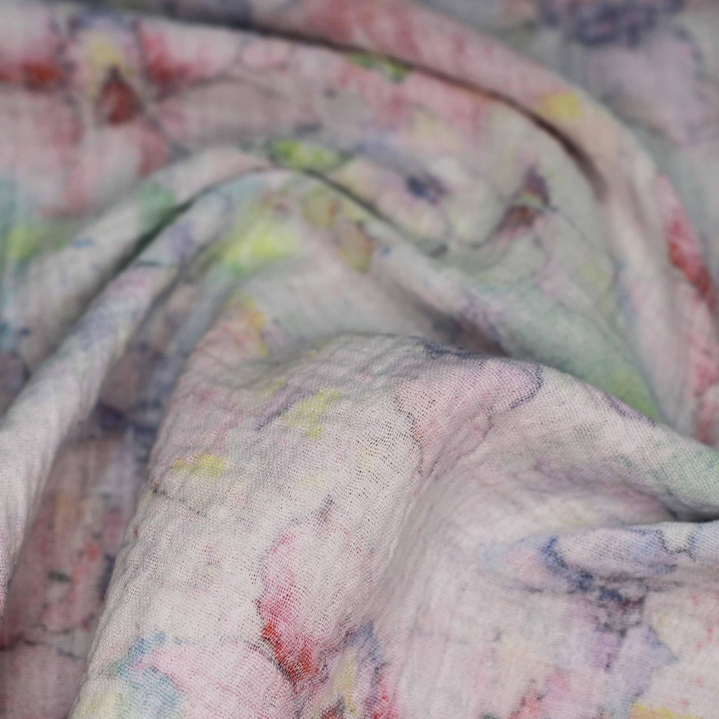 Custom Print on Double Gauze Muslin Fabric - Nature's Fabrics