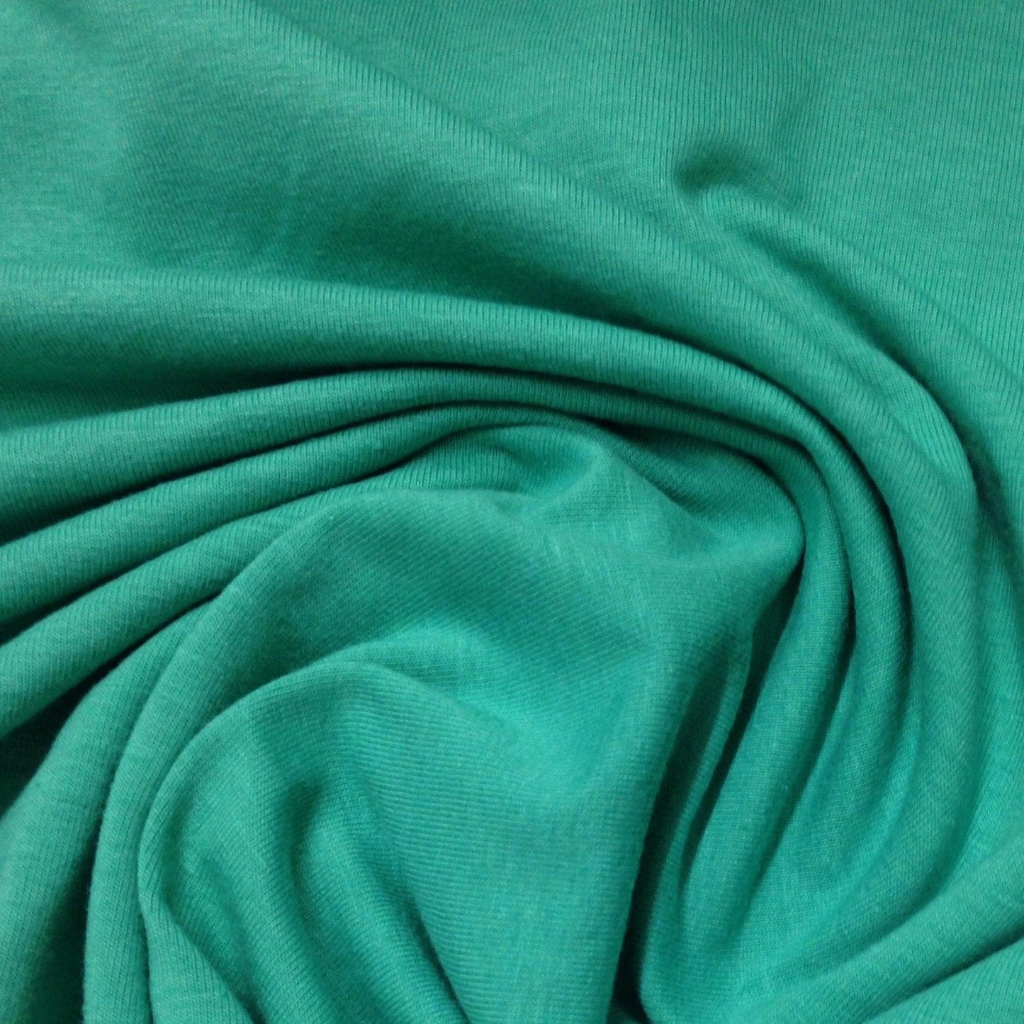 Dark Mint Cotton/Spandex Jersey 