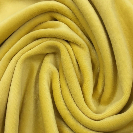 Dijon Cotton Velour Fabric - Nature's Fabrics