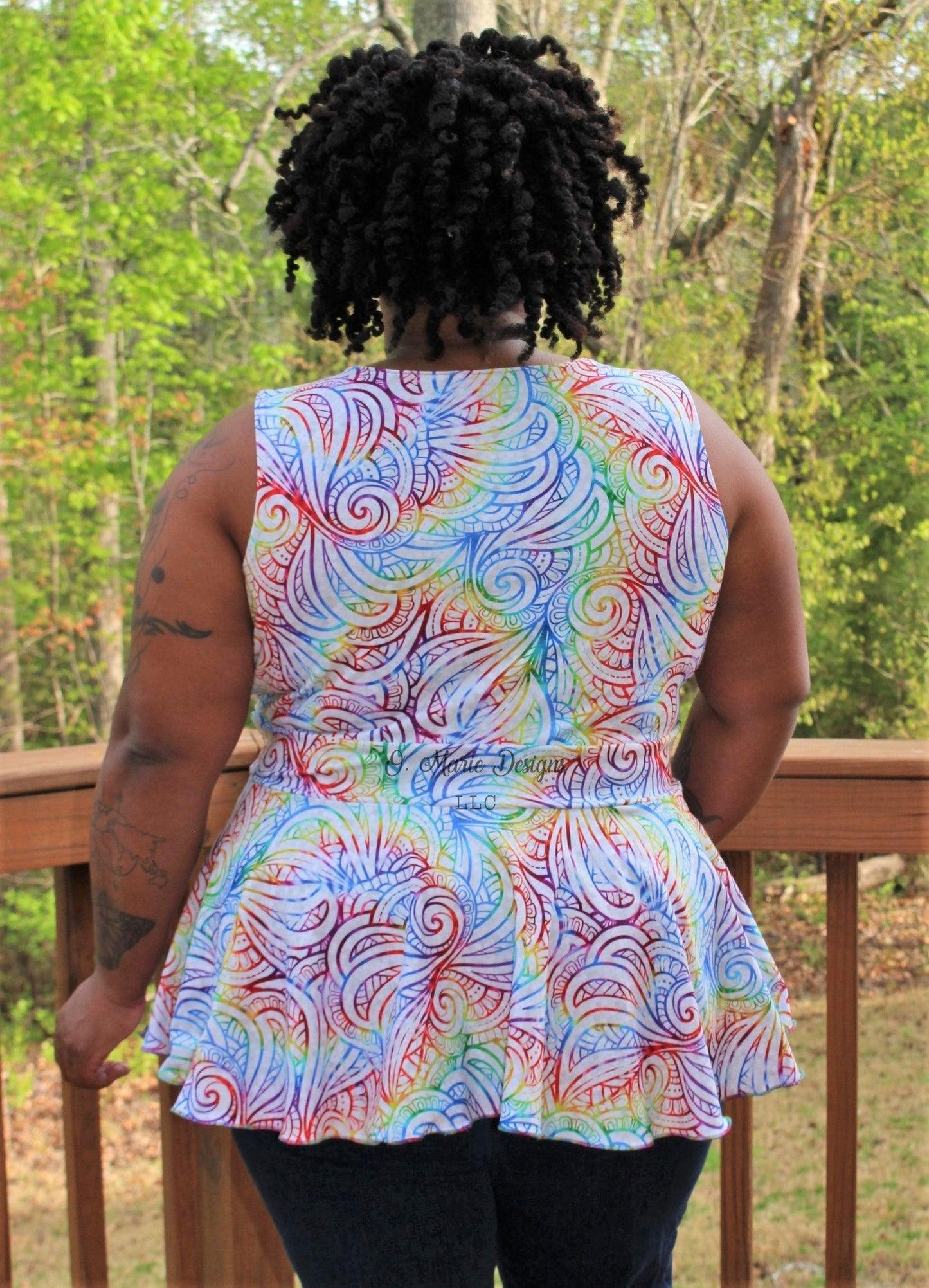 Empowered: Peplum, Skirt, and Maxi dress - Nature's Fabrics