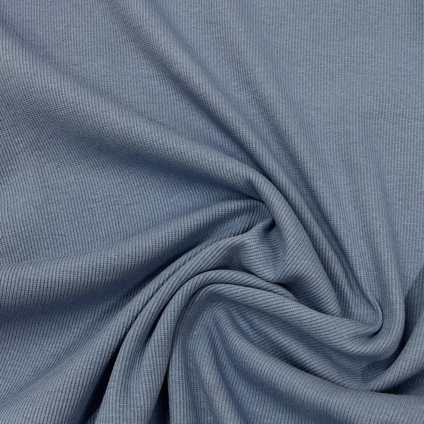 English Manor Dappled Organic Cotton/Spandex Rib Knit Fabric - 2x2 - Nature's Fabrics