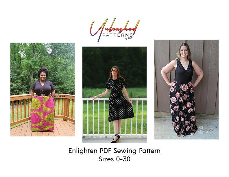 Enlighten: Knee and Maxi Length Dress - Nature's Fabrics