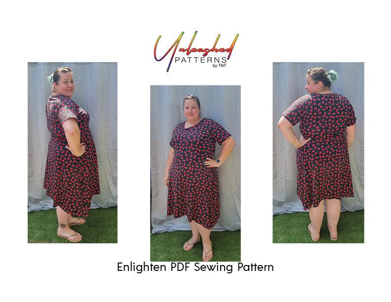 Enlighten: Knee and Maxi Length Dress - Nature's Fabrics