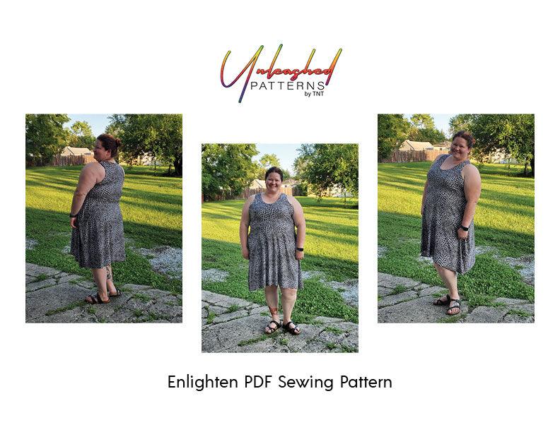 Enlighten: Knee and Maxi Length Dress - Nature's Fabrics