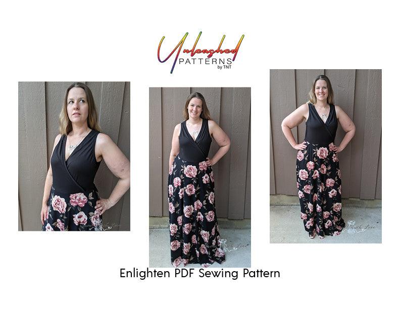 Enlighten: Knee and Maxi Length Dress - Nature's Fabrics