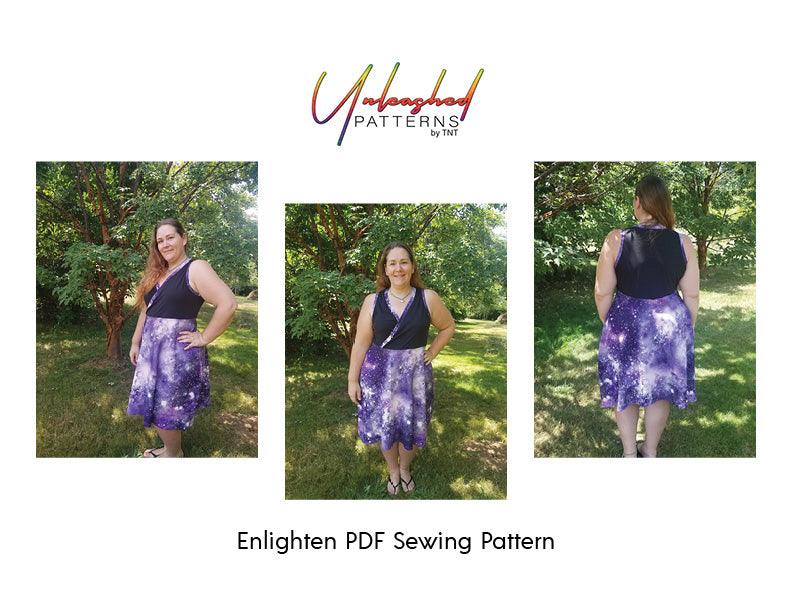 Enlighten: Knee and Maxi Length Dress - Nature's Fabrics