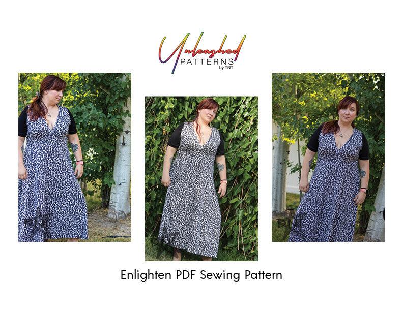 Enlighten: Knee and Maxi Length Dress - Nature's Fabrics