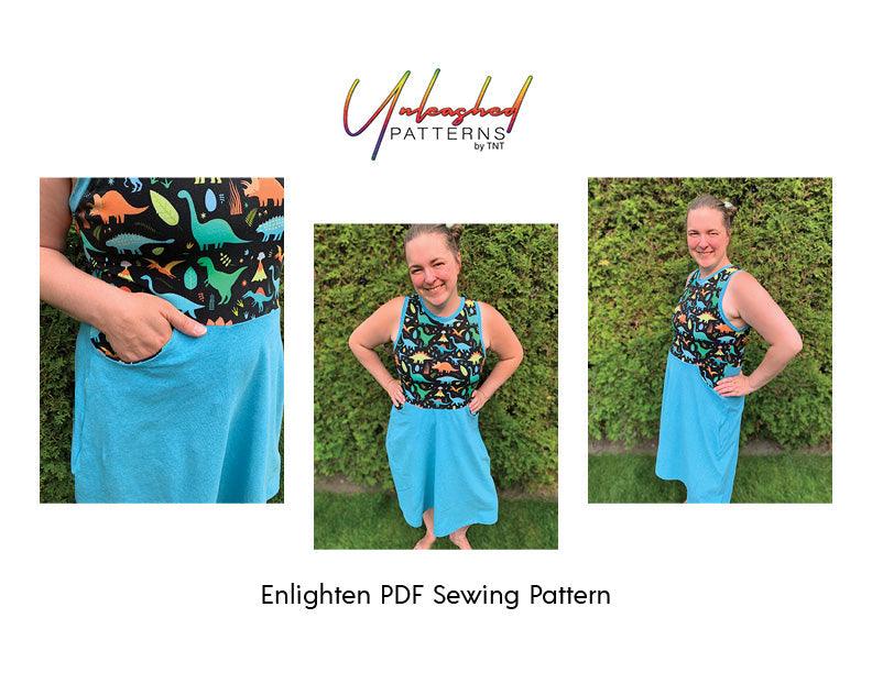 Enlighten: Knee and Maxi Length Dress - Nature's Fabrics