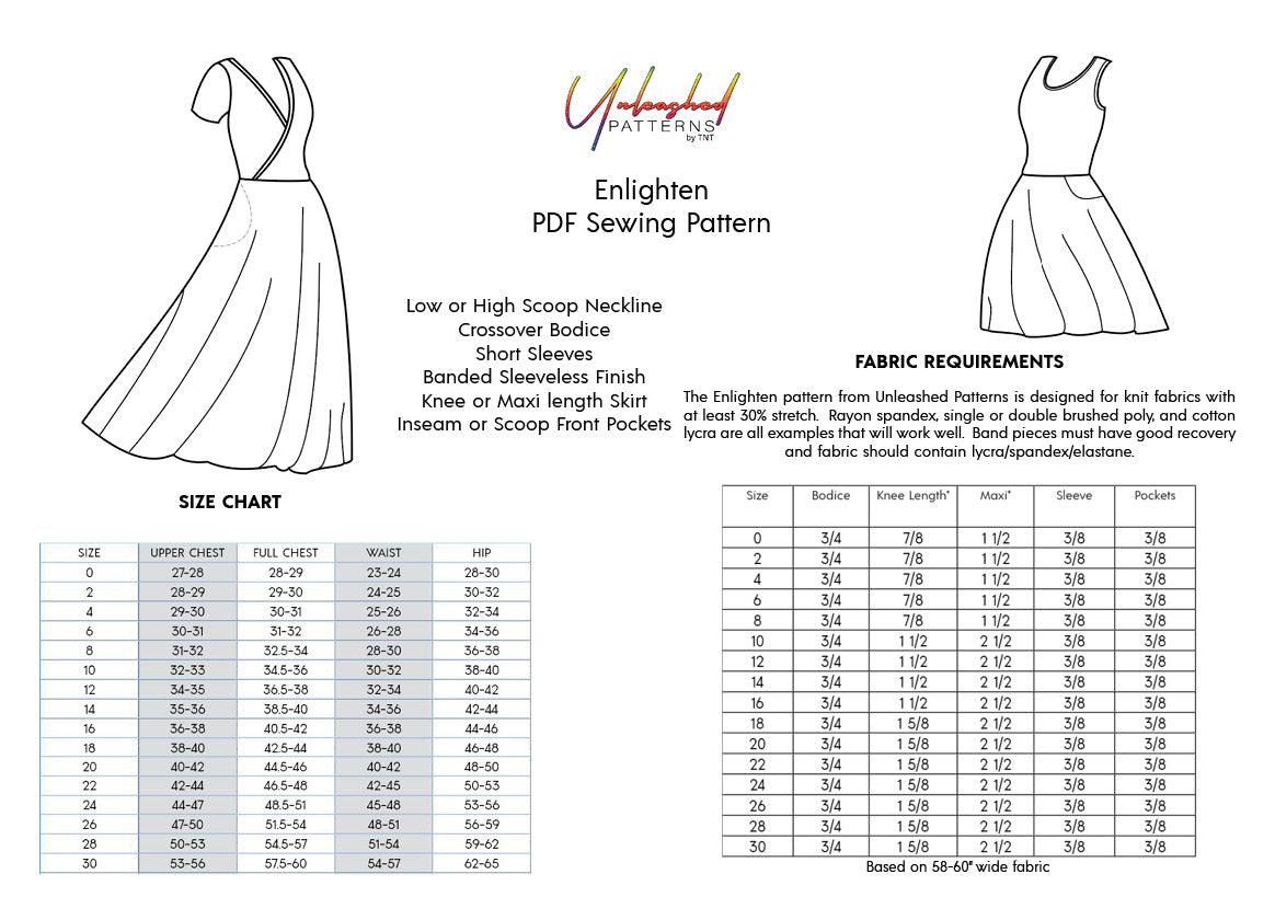 Enlighten: Knee and Maxi Length Dress - Nature's Fabrics