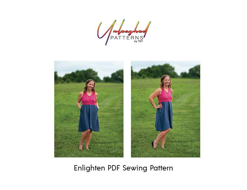 Enlighten: Knee and Maxi Length Dress - Nature's Fabrics